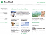 Umweltbank Screenshot