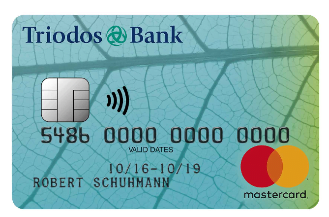 Triodos Bank Kreditkarte Nachhaltig und ethisch korrekt