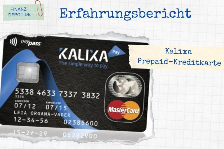 Erfahrungen mit der Kalixa Prepaid-Kreditkarte