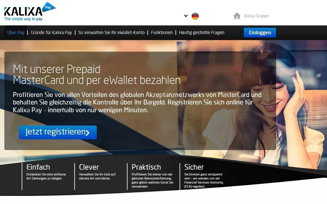 Kalixa Pay Prepaid-Kreditkarte im Vergleich