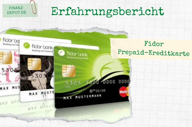 Kostenlose Fidor Prepaid-Kreditkarte im Vergleich